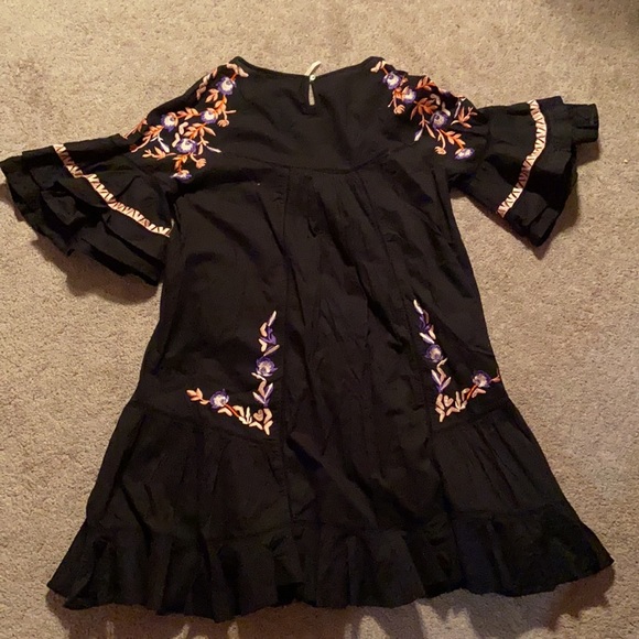 NWOT Free People pavlo babydoll embroidered dress - Picture 9 of 10